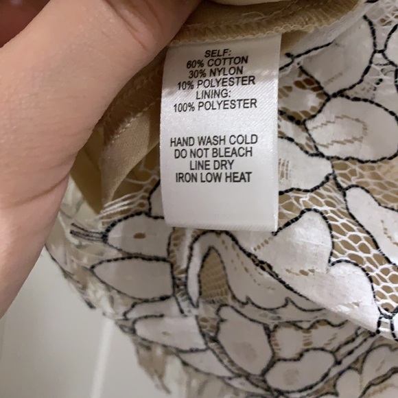 NWT Lulus Delicate Darling Beige Lace Dress - Picture 10 of 10